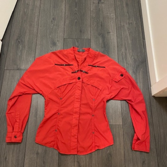 Alexander McQueen Red Blouse - Picture 1 of 11